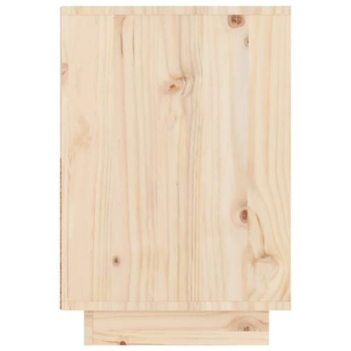NNEVL Bedside Cabinets 2 pcs 60x34x51 cm Solid Wood Pine