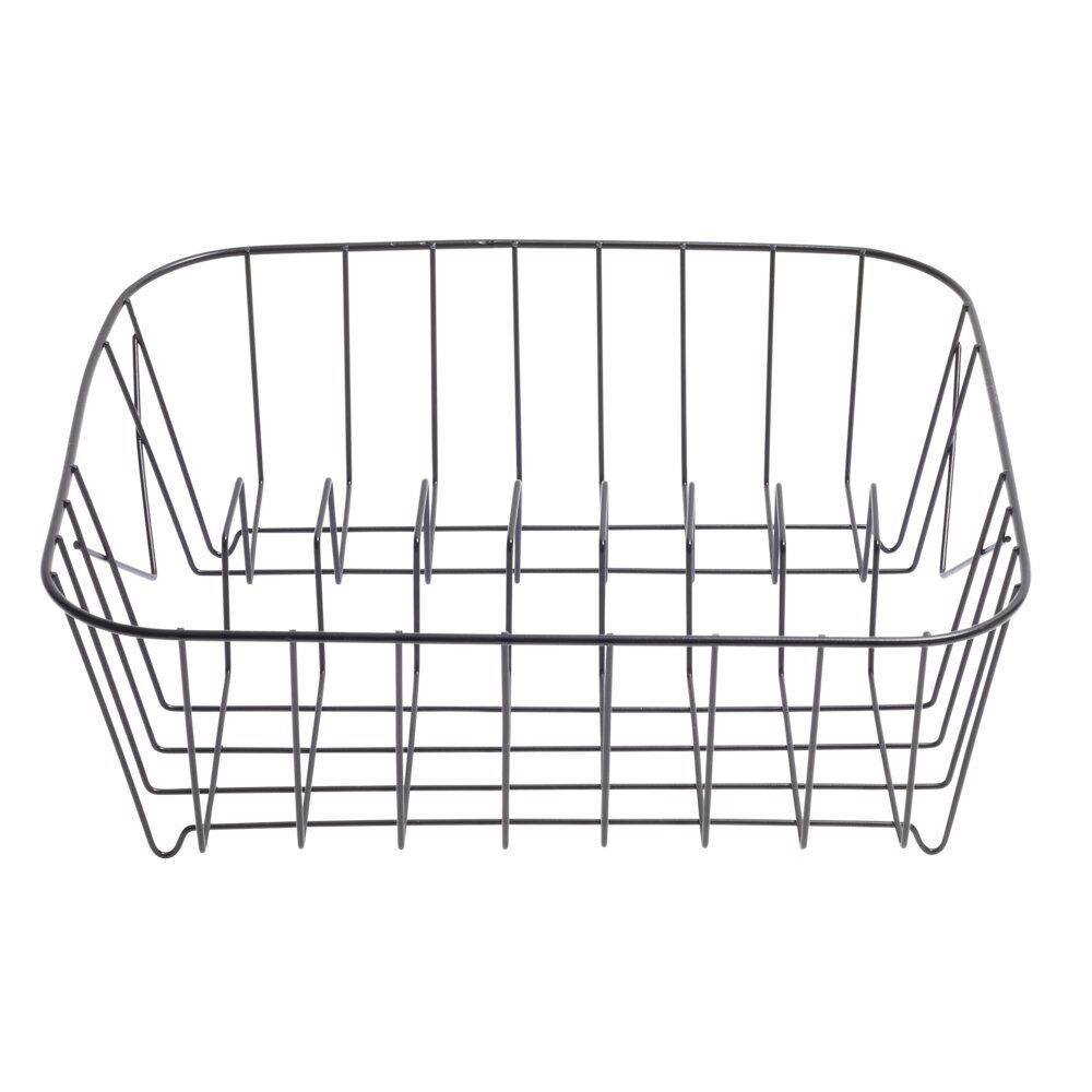 égouttoir à vaisselle en métal noir 31,5x28,5xH10,5cm
