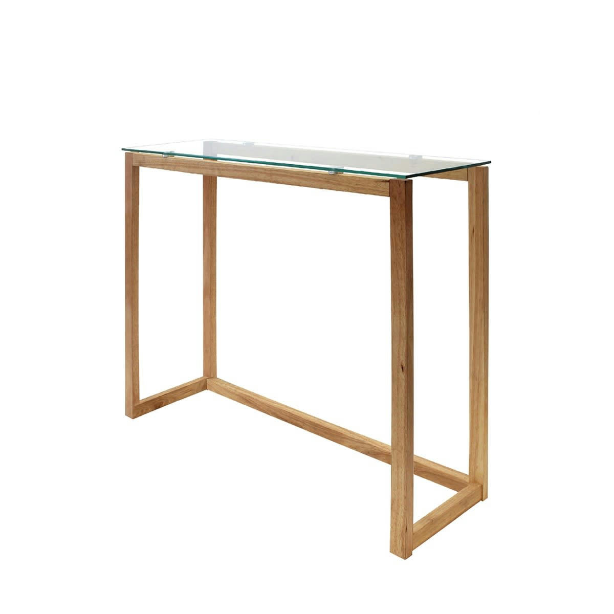 - Console en verre L100cm