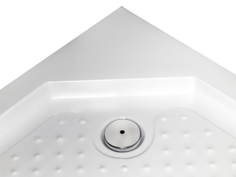 Brodzik biały wysoki LOFT 80x80 13 cm