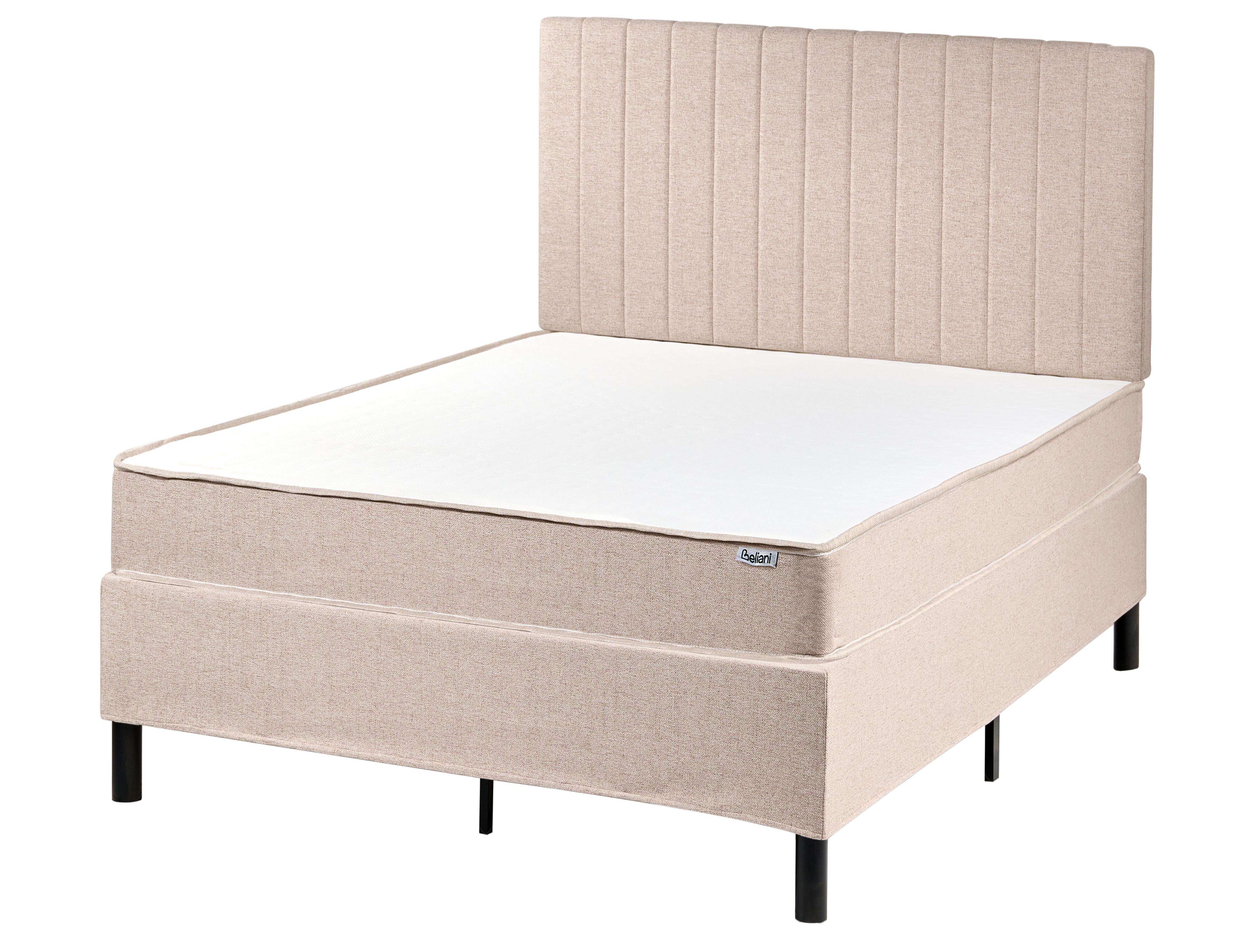 Divan Bed Fabric COUNTESS 120 x 200 cm (EU Small Double) Beige