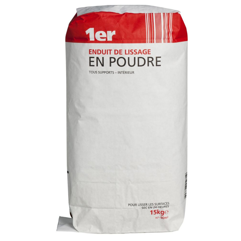 Enduit de lissage poudre 15 kg 1ER
