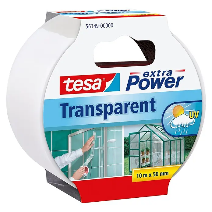 REPARASJONSTAPE TESA EXTRA POWER TRANSPARENT 10MX48MM