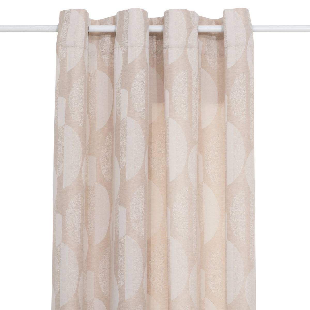 Curtain "Wimbi" Jacquard, Linen, 140x260 cm