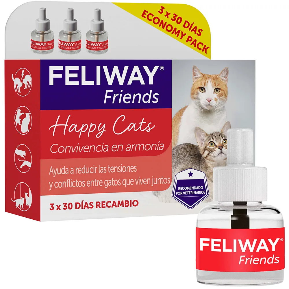 Feliway Friends Refill Diffuser 48ml 3 units