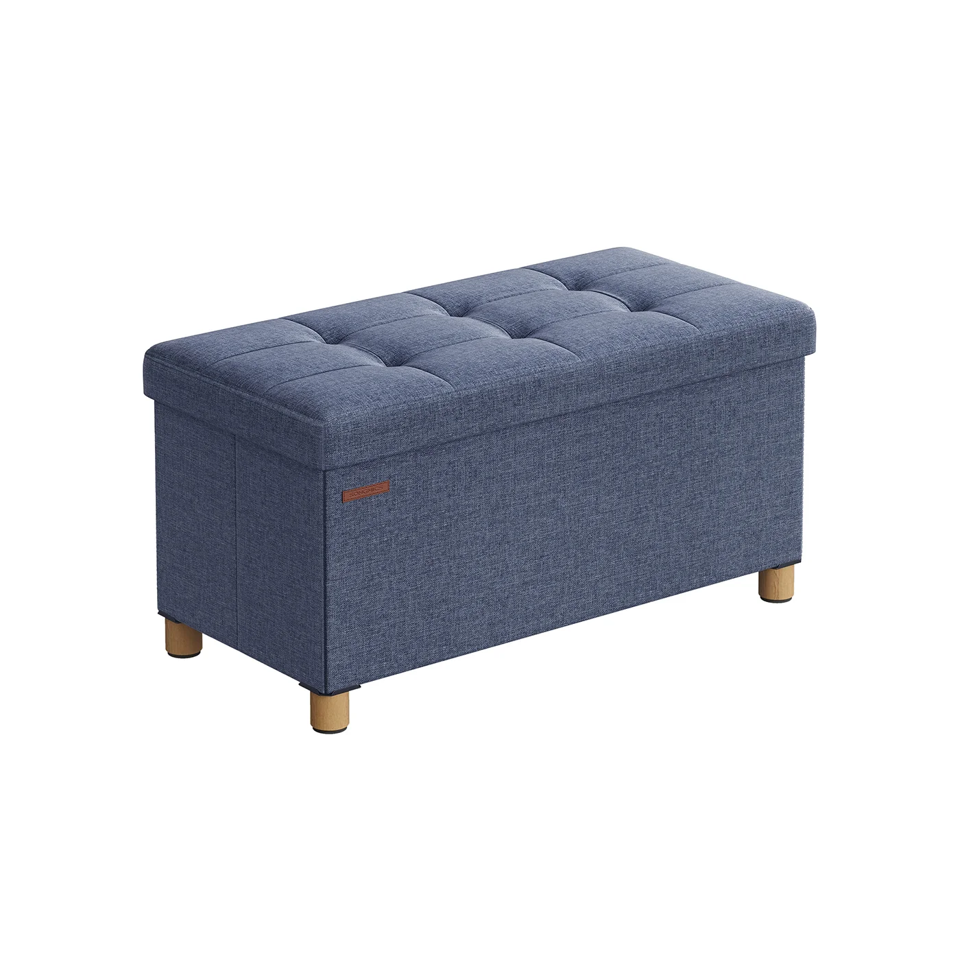 Pouf repose-pieds pliable