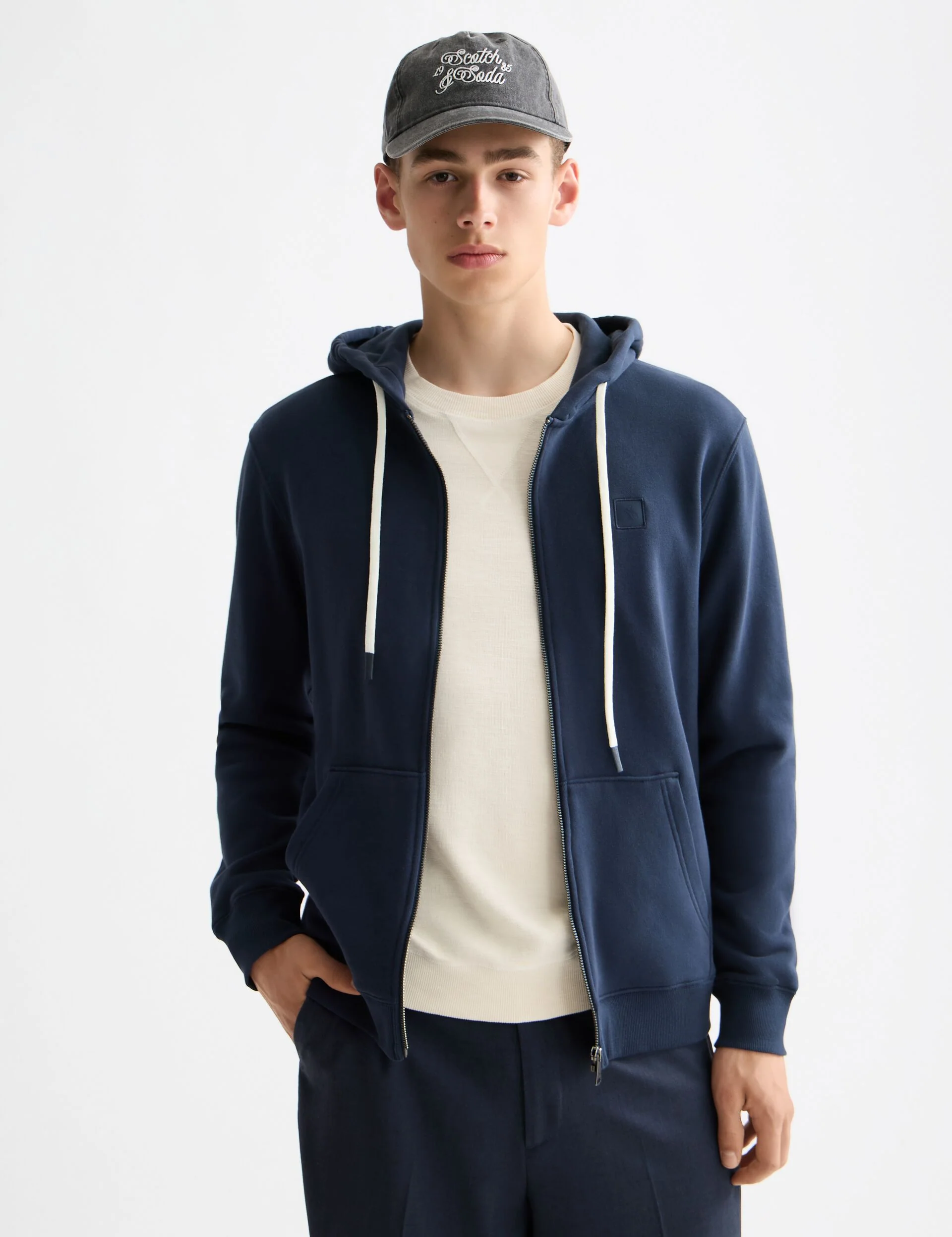 Full Zip Logo Hoodie