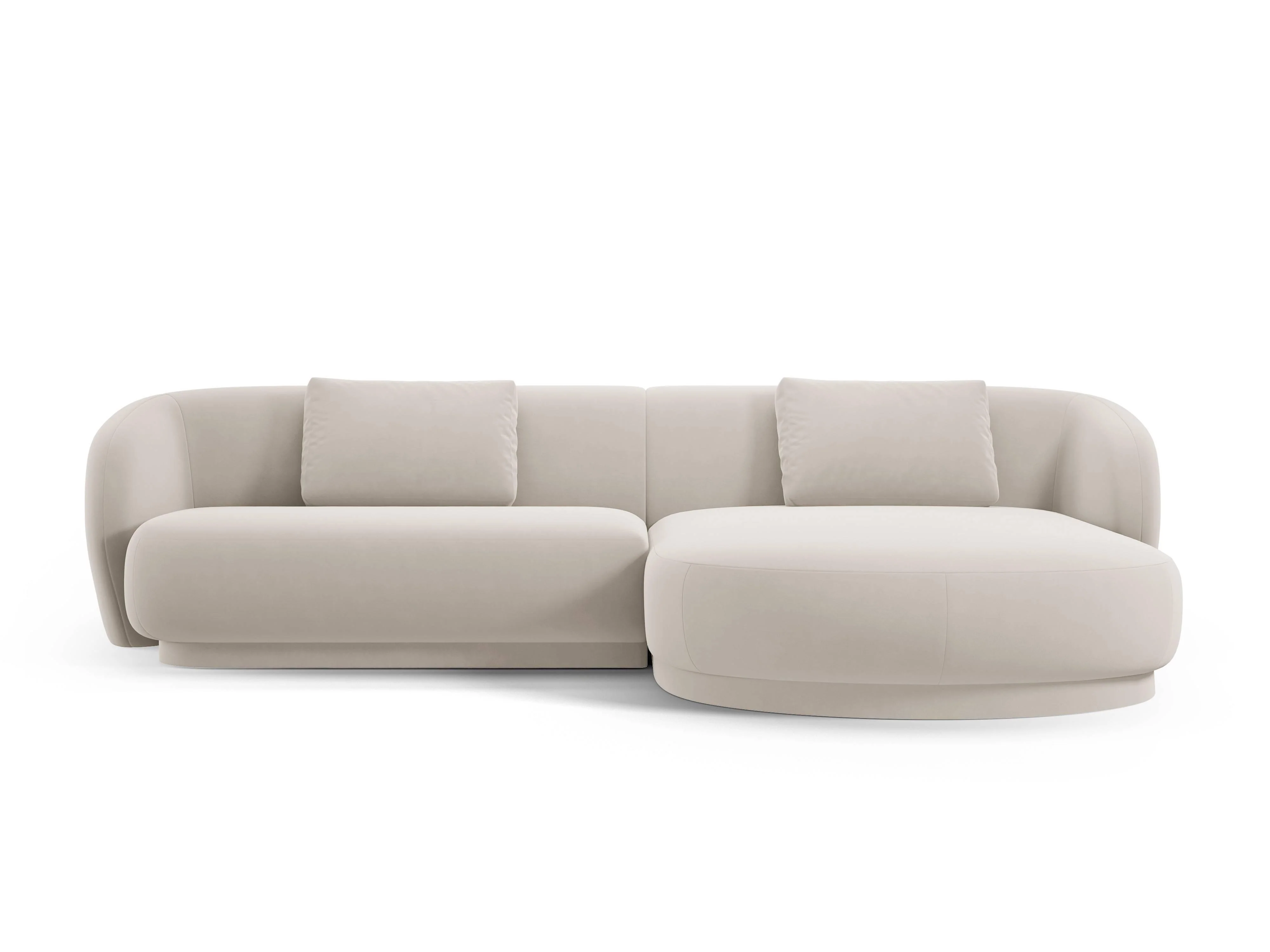 Hoekbank Camden rechts velvet