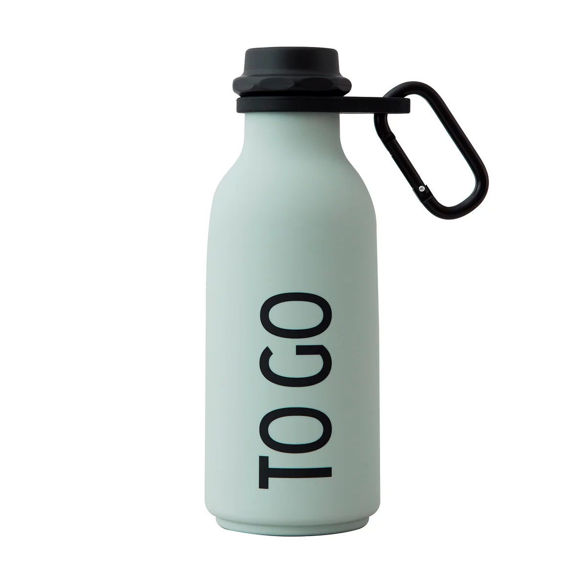 Design Letters - Trageschlaufe für Wasserflasche, schwarz