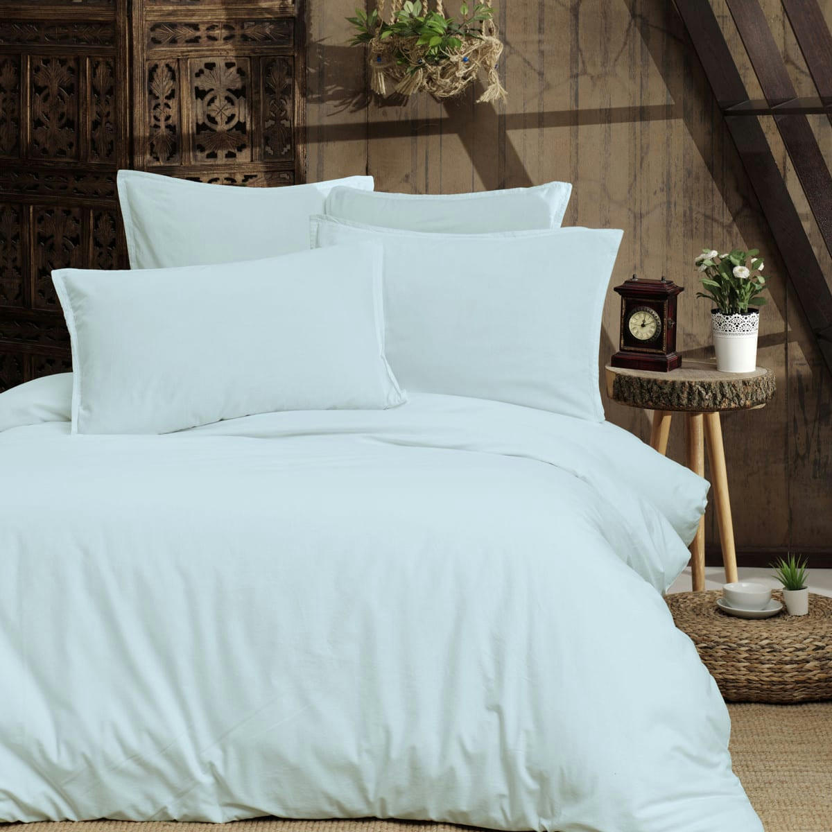 STUDIO - Housse de couette en coton  nuage 260x240 cm