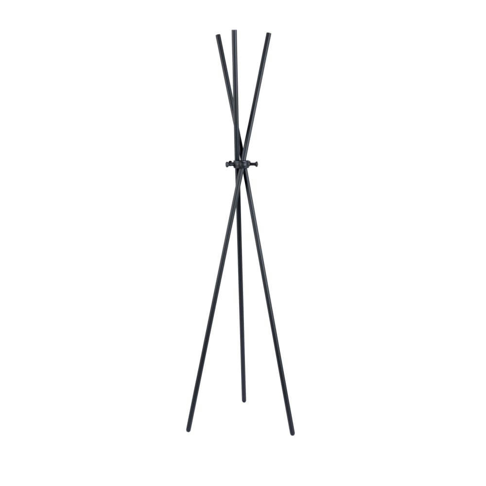 DARWIN - Porte-manteaux trépied en métal noir