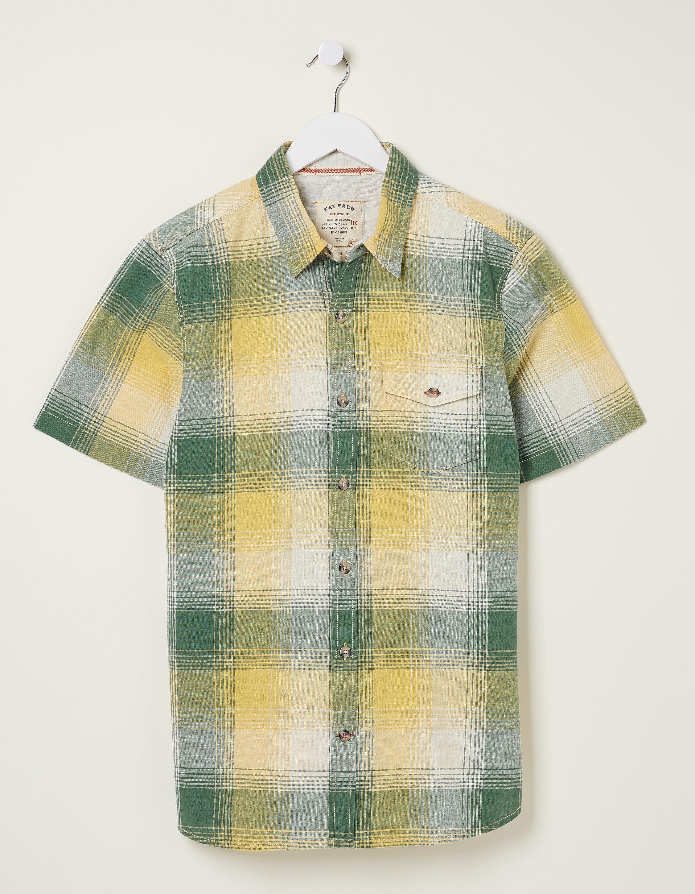 Ombre Check Shirt