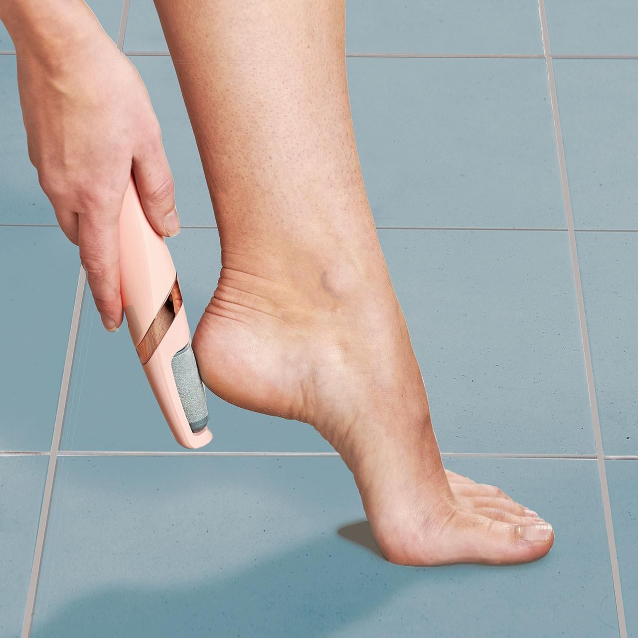 mysmartbuy Cordless Home Pedicure Tool - Portable Dual Speed Callus Remover Set