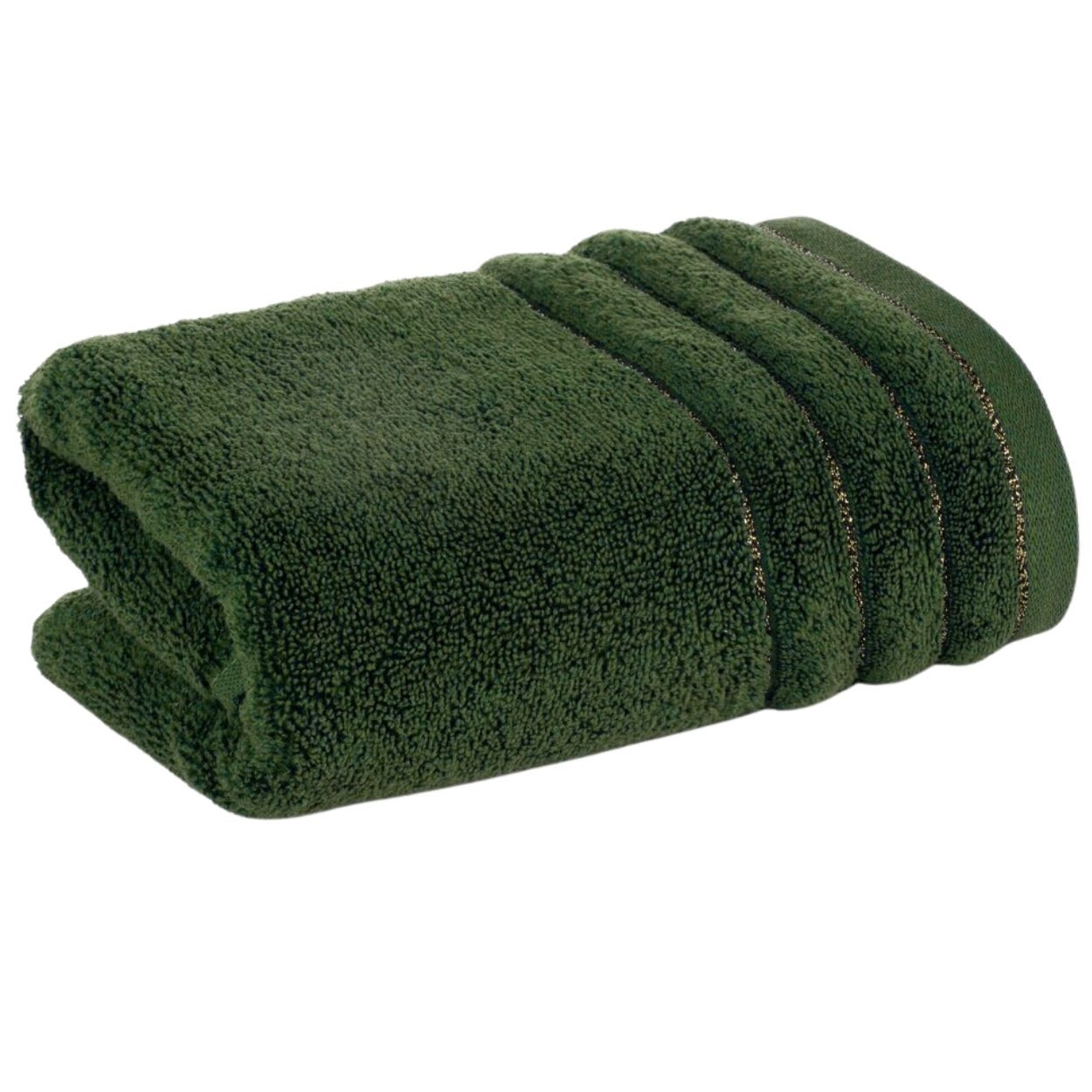 Ręcznik do rąk NADINE 30x50 cm zielony 100% bawełna Zero Twist 500 g/m²