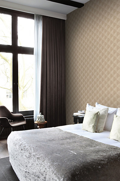 Origin Wallcoverings papier peint effet 3D beige 50 x 900 cm
