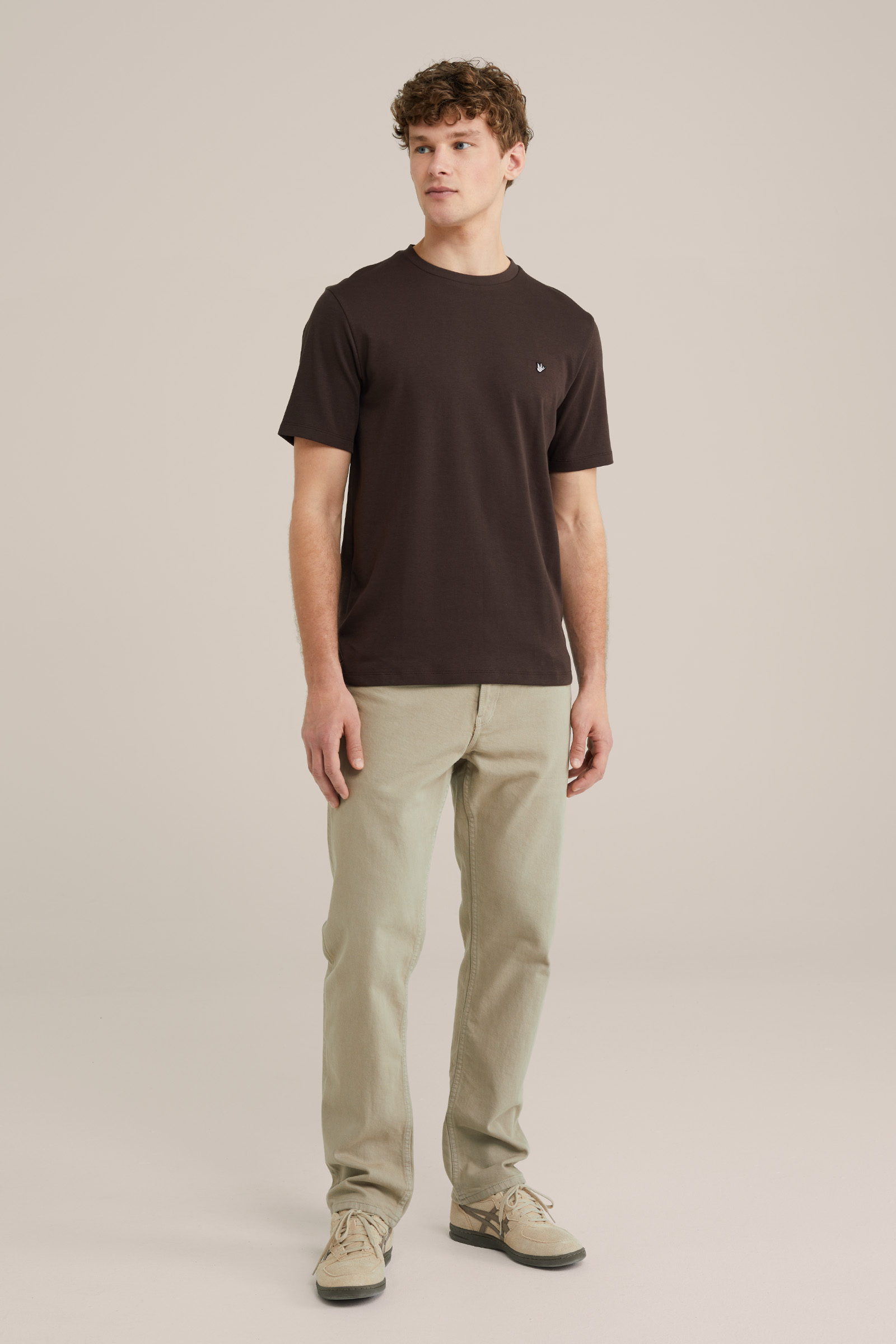 Heren Regular fit T-shirt met embroidery