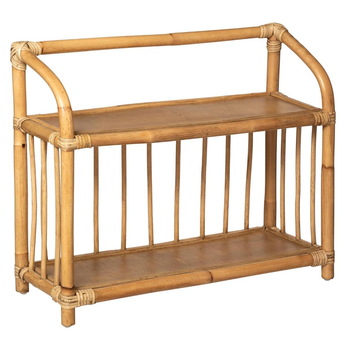 Kids bookcase Rattan, H.50 cm
