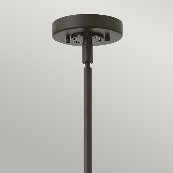 Lampa wisząca brązowo-mosiężna Rigby 1xE27x60W Hinkley