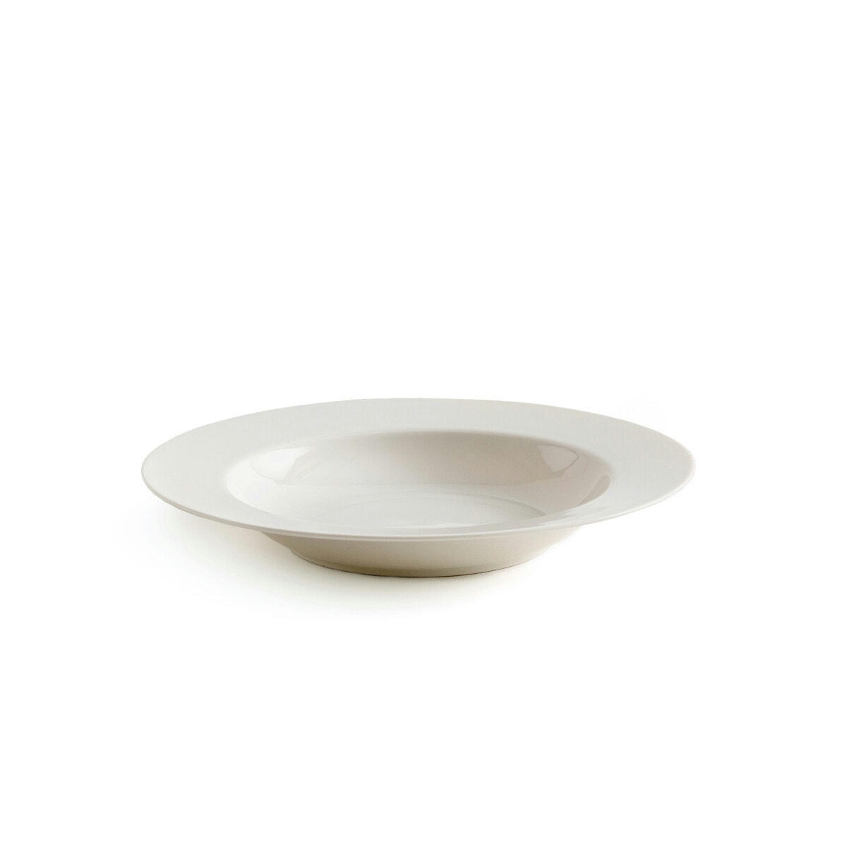 Lot de 4 assiettes creuses en porcelaine, Ginny