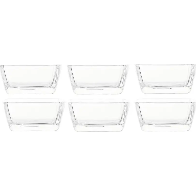 Schale 6er-Set Carre