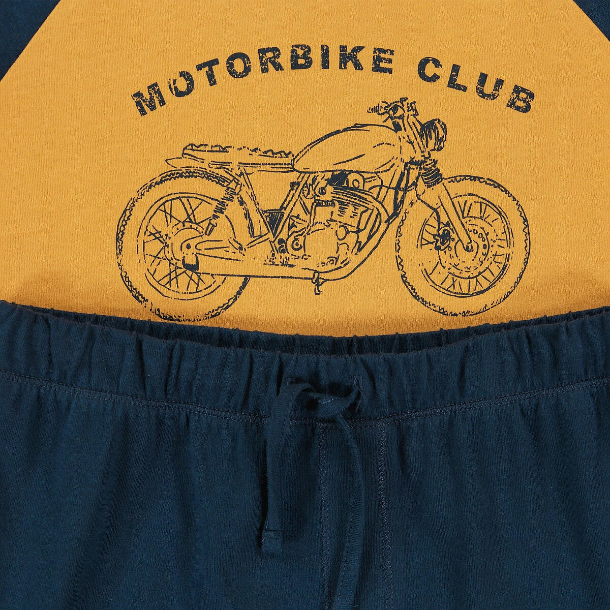 Lot de 2 pyjamas en coton imprimé voiture et moto