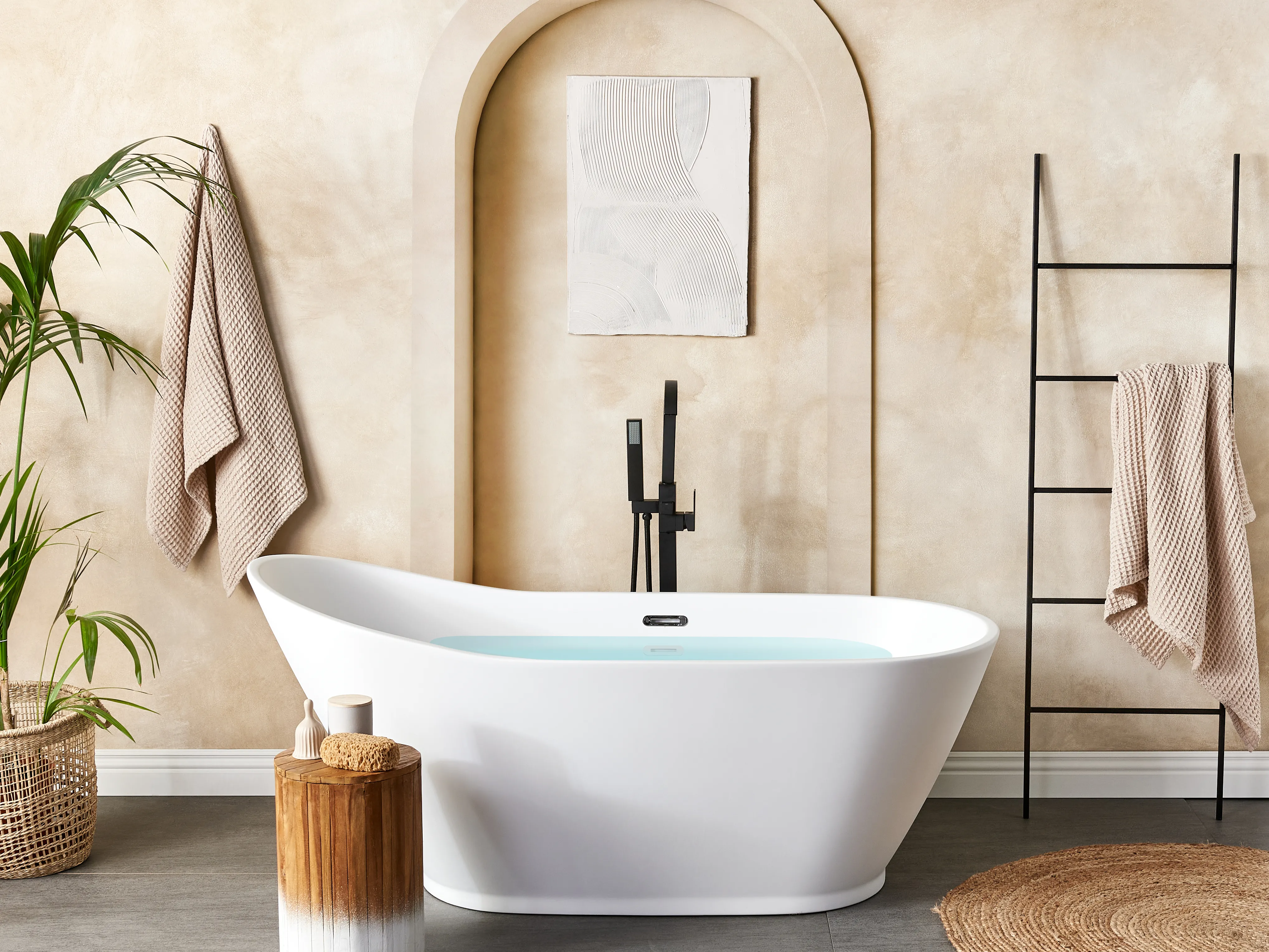 Freestanding Bathtub LONDRINA 1700 x 750 mm White