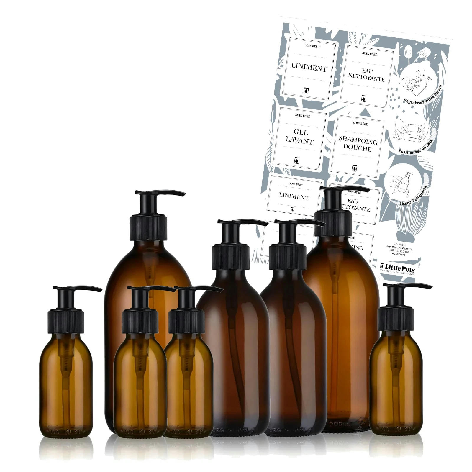 - Pack soin bébé ambré