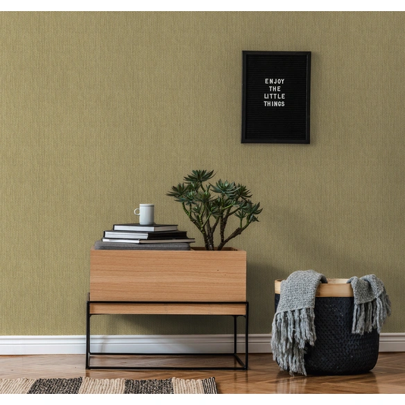 Vliestapete, BxL: 53 x 1005 cm, gelb