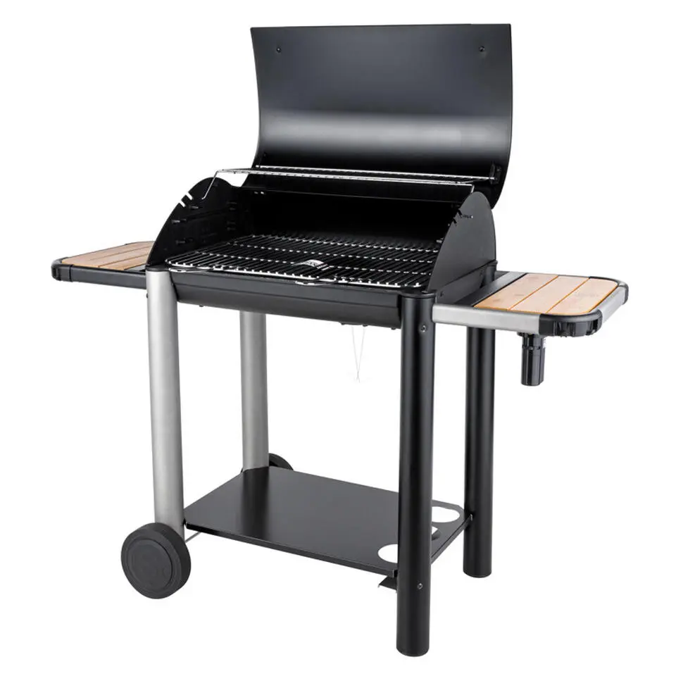 Somagic Barbecue VULCANO 3004 - Zwart - Staal