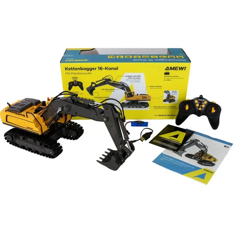 Spielset Kettenbagger