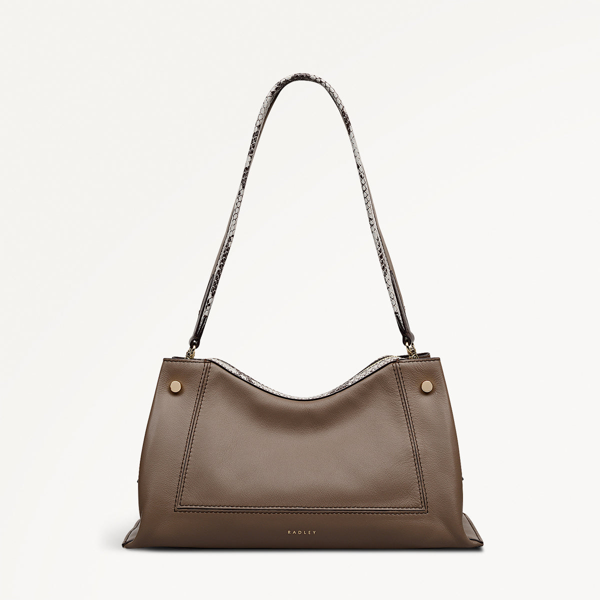 Hope Gardens Medium Ziptop Shoulder Bag - RHE19601