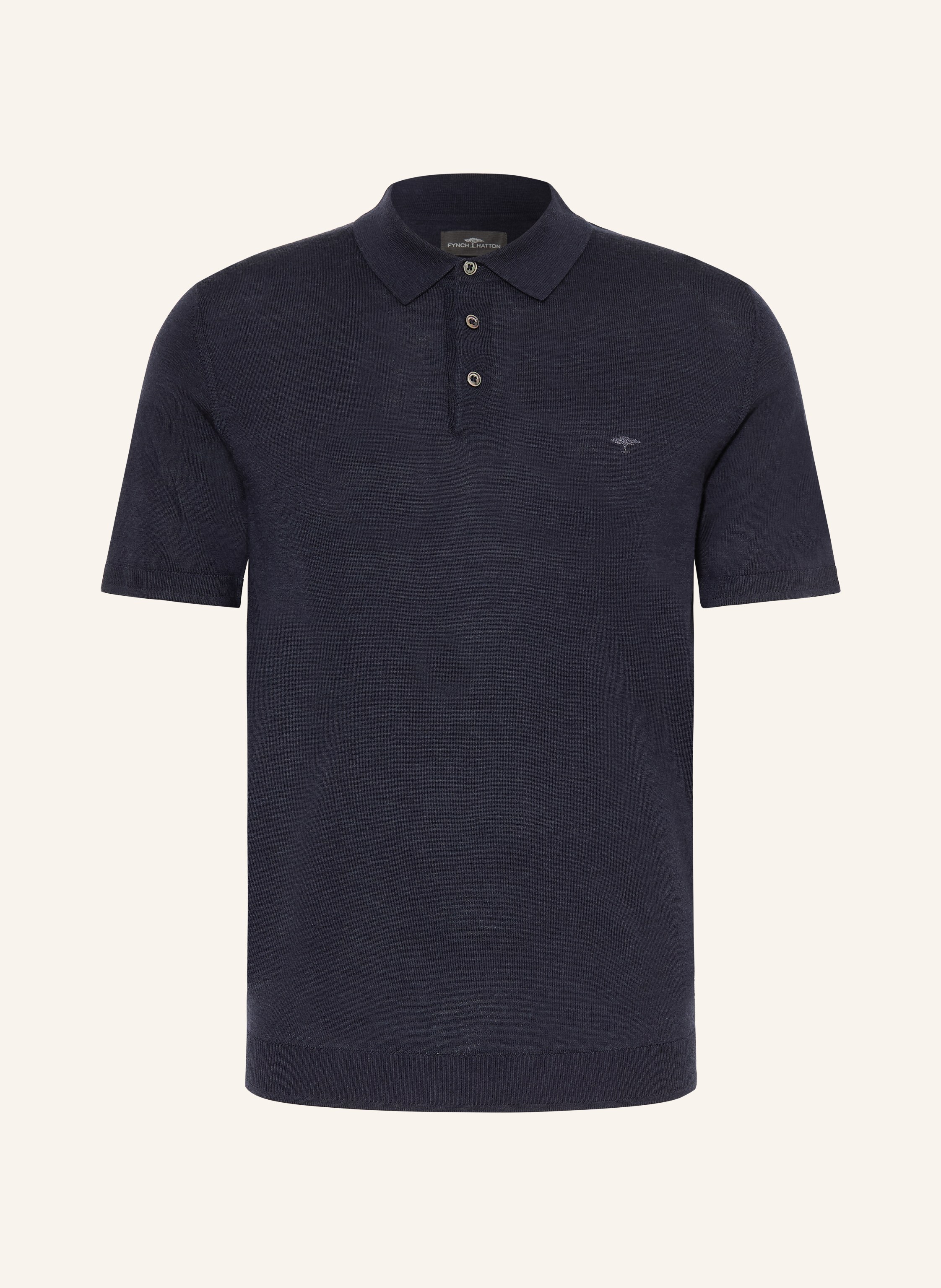 FYNCH-HATTON Strick-Poloshirt