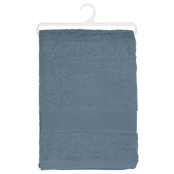 Drap de bain Essentiel - coton 450 gr/m² - gris orage 100x150 cm - Atmosphera