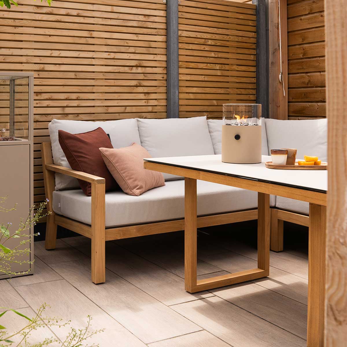 Cosi Fires Cosiscoop XL gaslantaarn - sandy beige