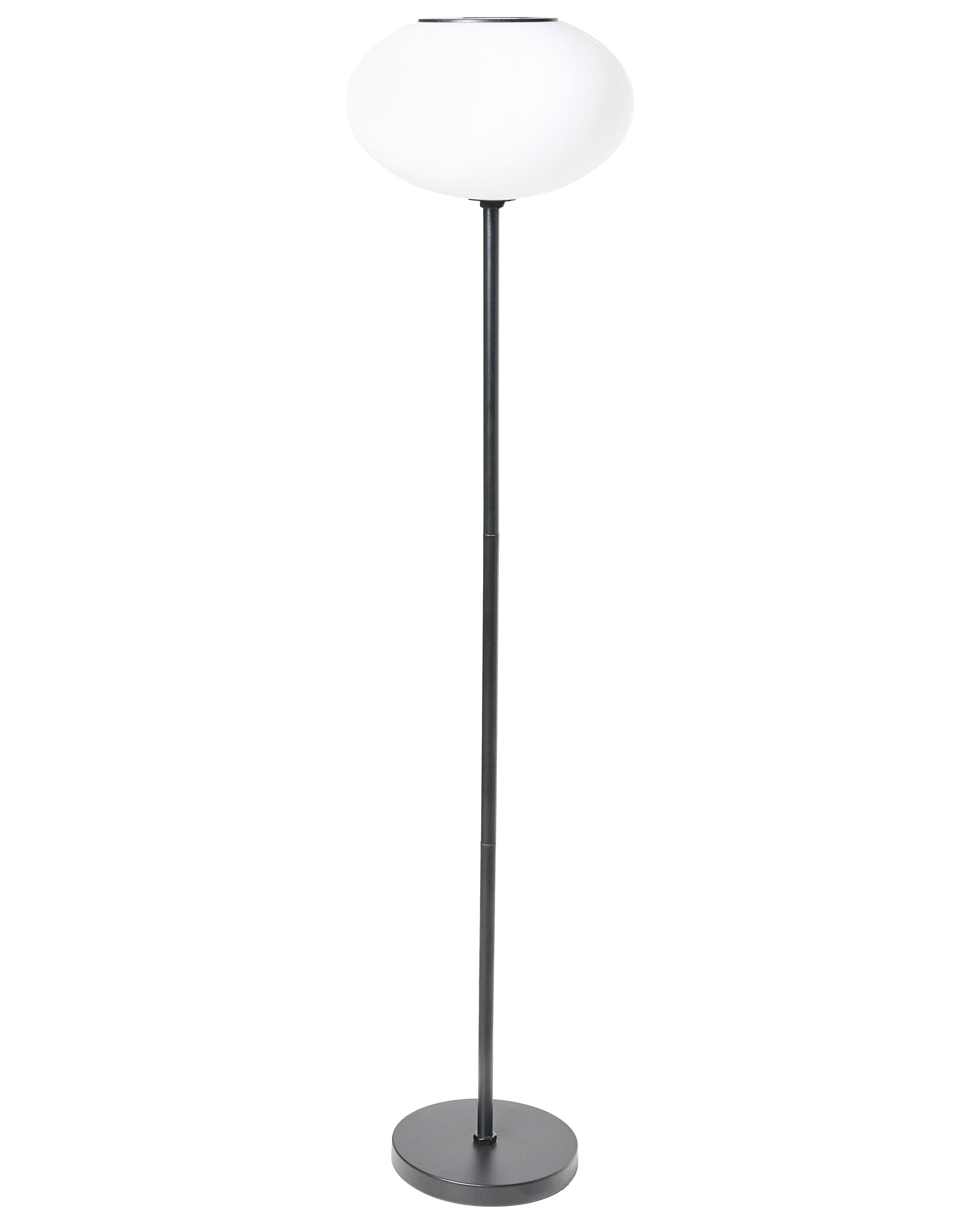 Solar Outdoor LED Floor Lamp LUMBE Black