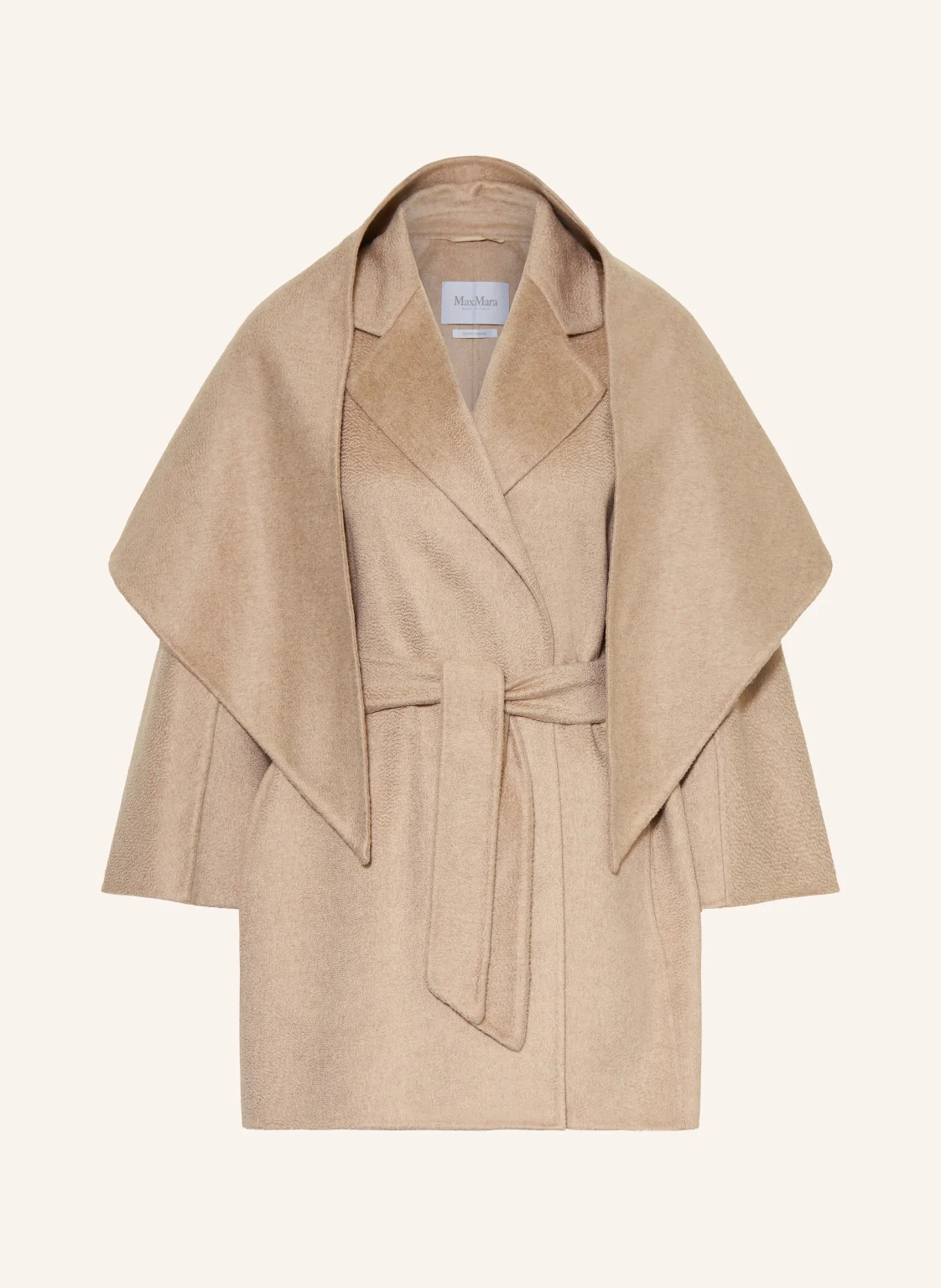Max Mara Set DETTO: Cashmere-Mantel und Schal
