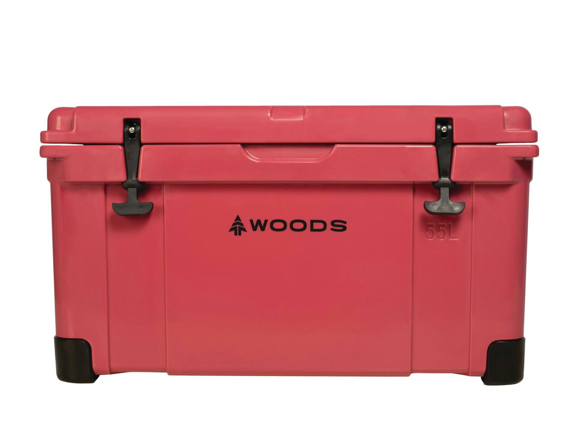 Woods ARCTIC Roto-Moulded Cooler, 55-L, Red
