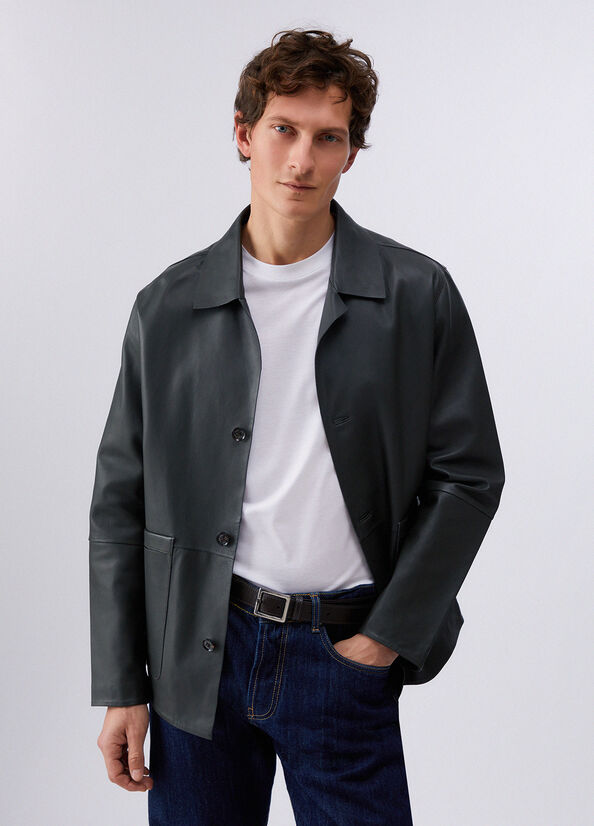 Giacca in pelle