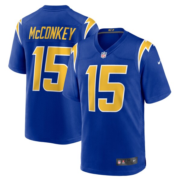 Ladd McConkey Los Angeles Chargers Nike Alternate Game Jersey -  Royal/Navy/White