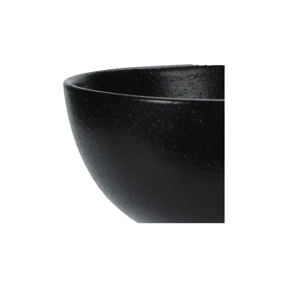 Excellent Houseware Soepkommen - Lava - keramiek - D15 x H7 cm
