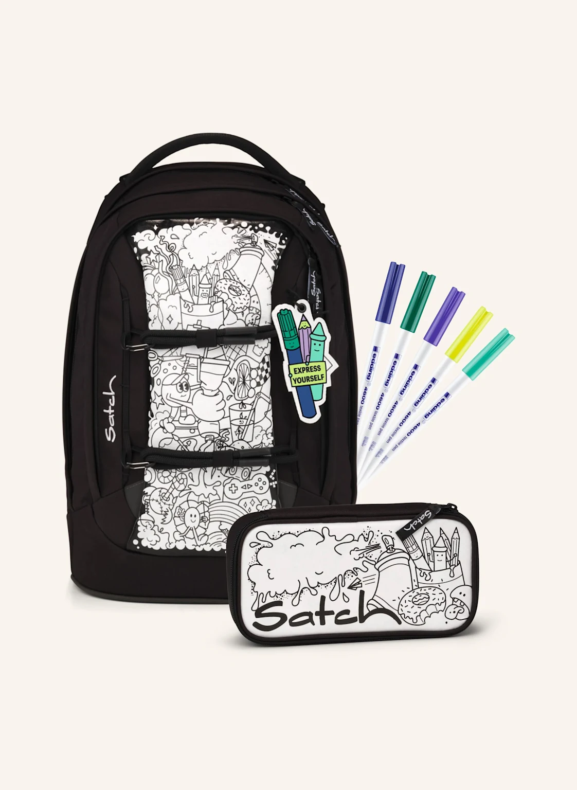 Satch Schulrucksack-Set PACK SET