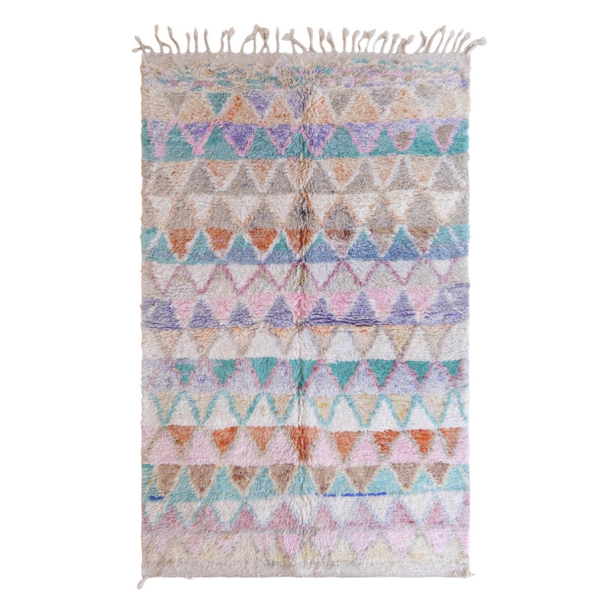 AFK Living vloerkleed Berber - handgemaakt - Wol - 233 x 144 cm