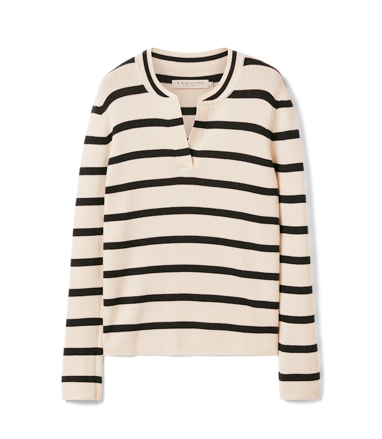 Stanwell Henley merino knit