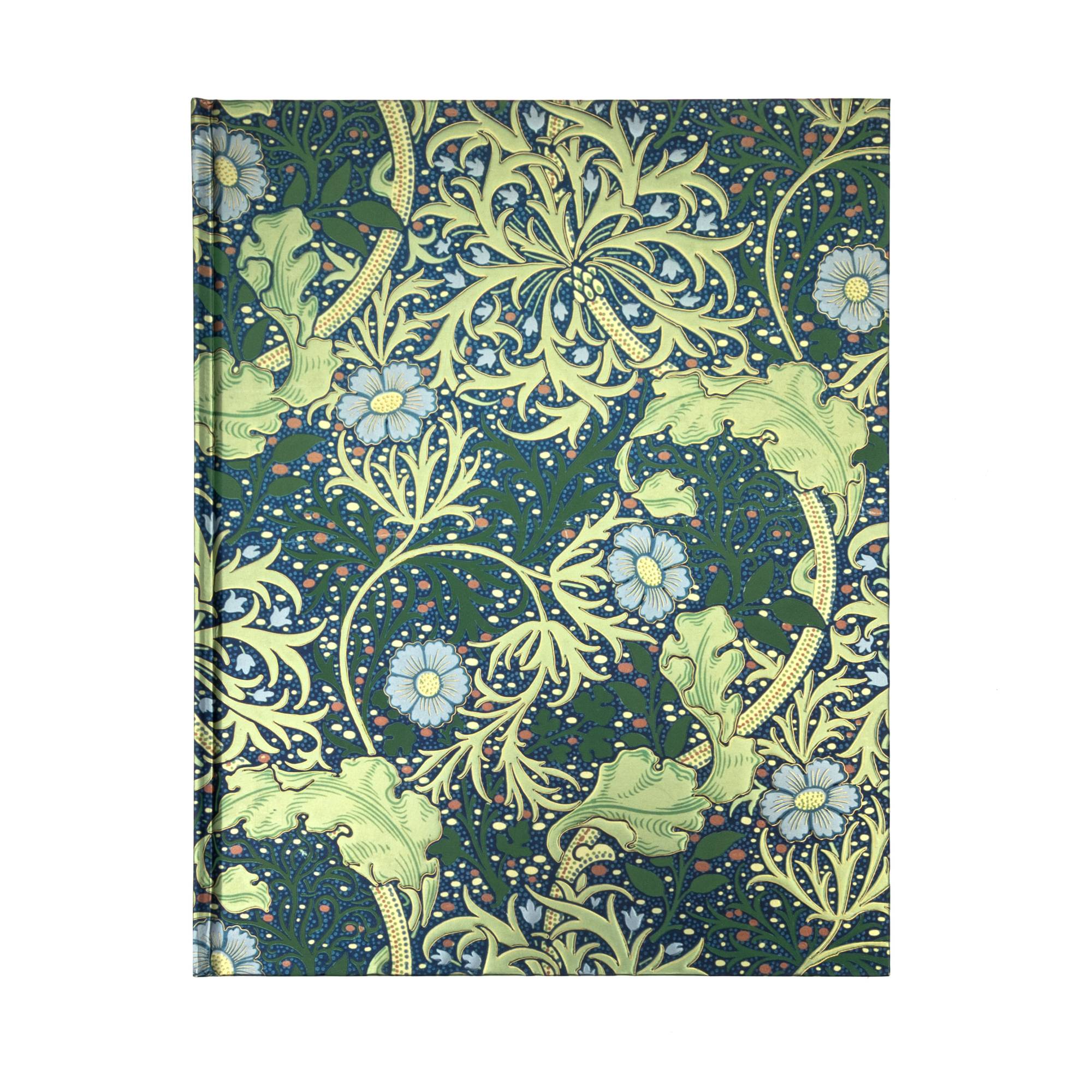 William Morris Seaweed Foiled Sketchbook