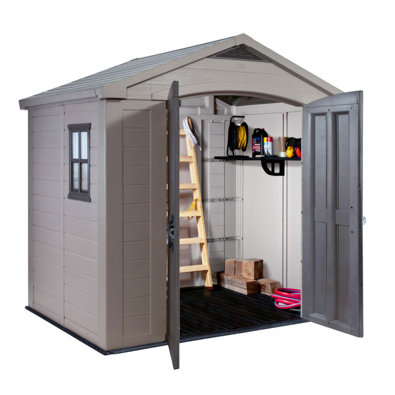 Abri de jardin en résine Sydney 2,57 x 1,82 x 2,43 m KETER