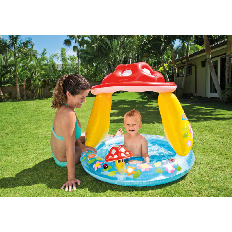 Pataugeoire Champignon 102 x 89 cm INTEX