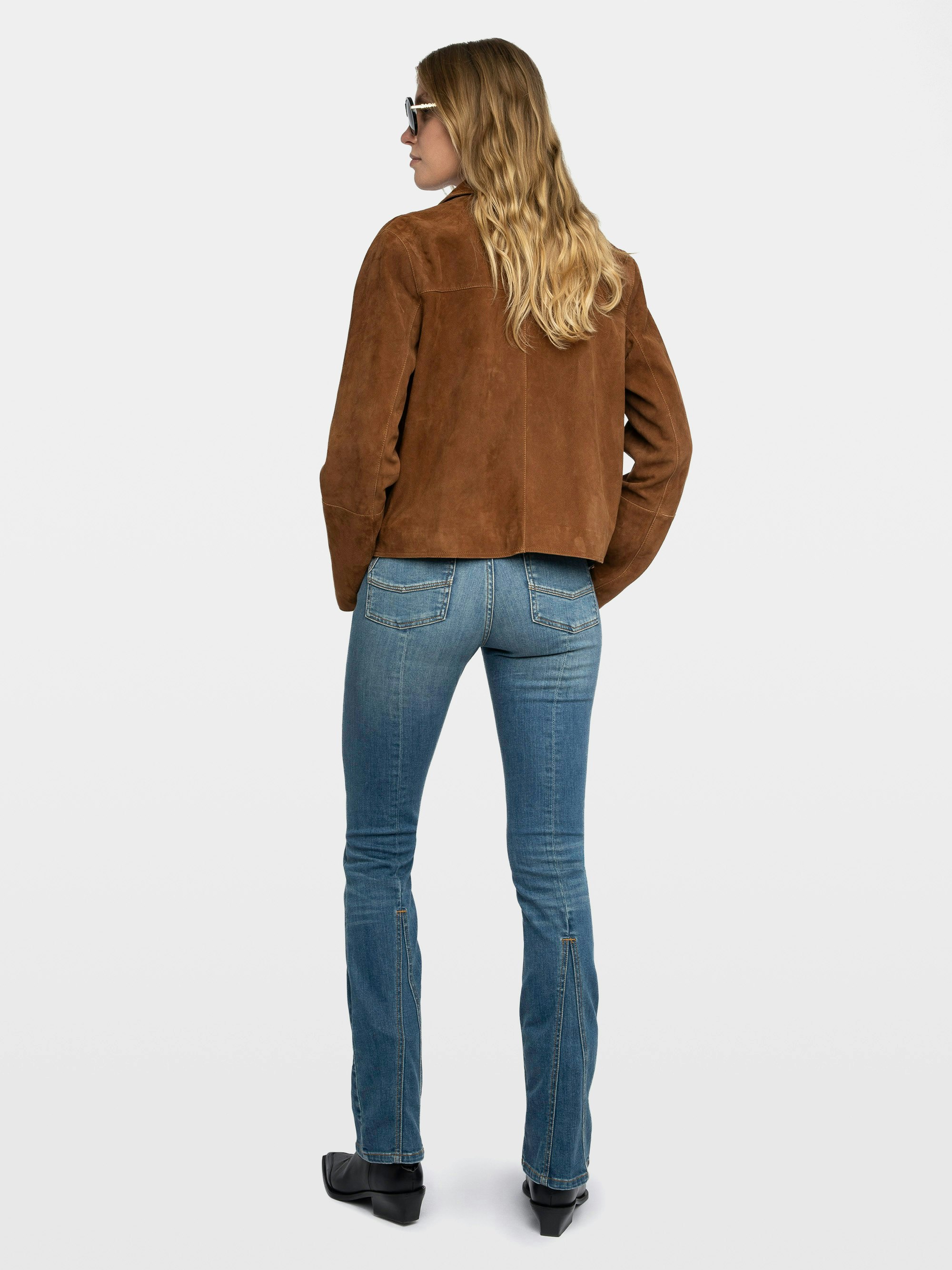 Blouson Lessa 100% Cuir Suede