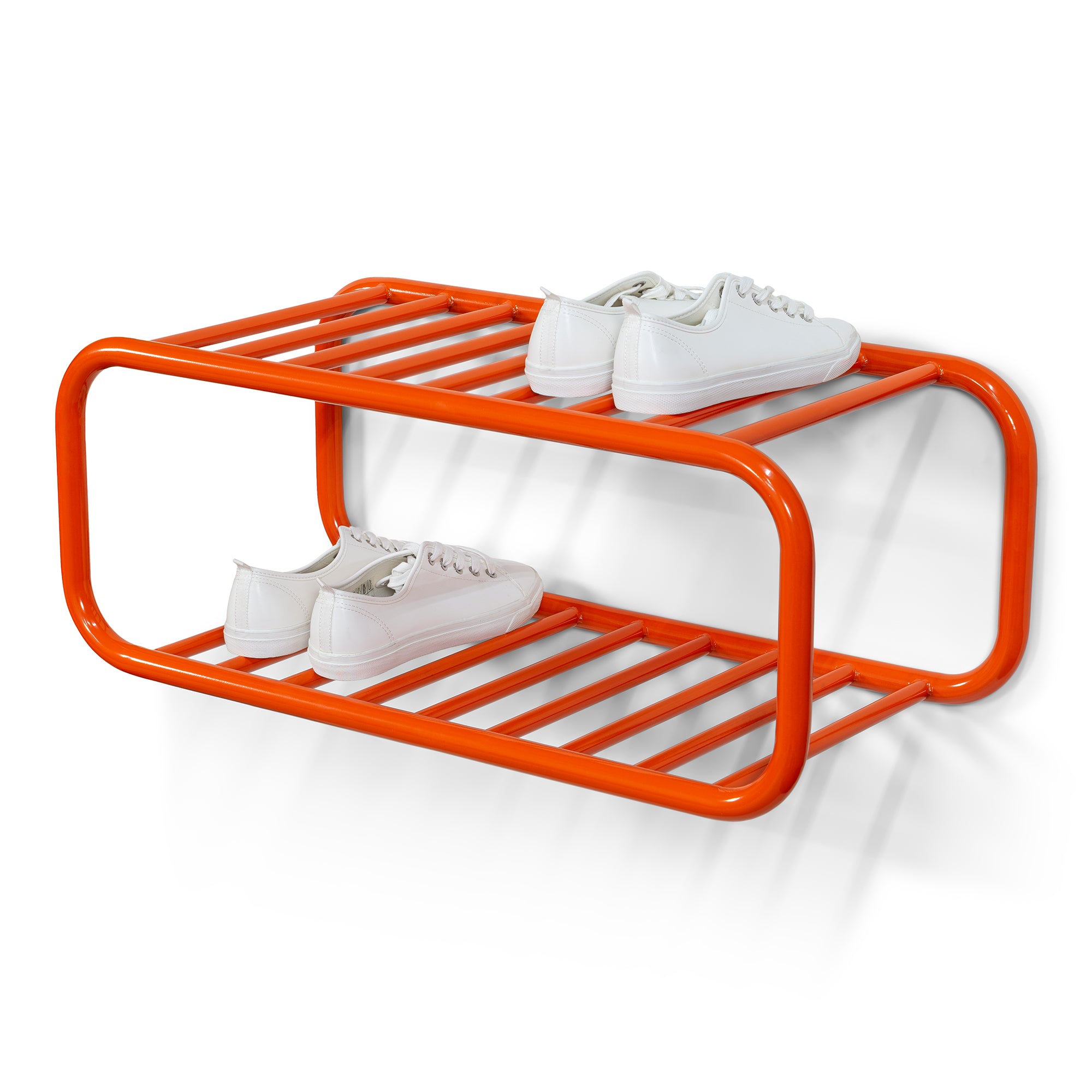 Spinder Design schoenenrek Retro Schoenenrek - Pure Orange - 4 paar schoenen