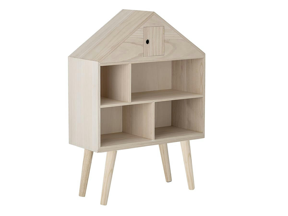 - Maison de poupée en bois clair