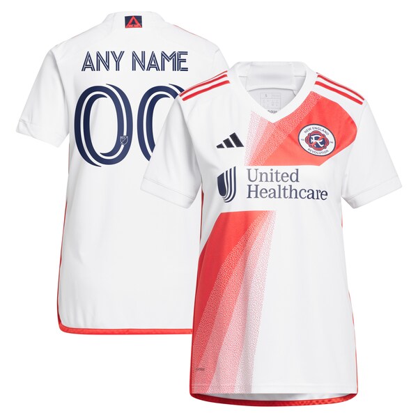New England Revolution adidas Women's 2024 Defiance Replica Custom Jersey - White